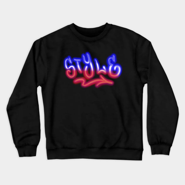 Style Graffiti Crewneck Sweatshirt by Rayrock76